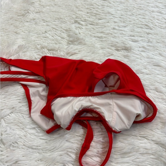 Solid & Striped The Anne-Marie One Piece in Ruby - Picture 6 of 6